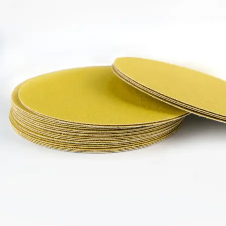 Шлифовальный круг ZK d125 на липучке, зерно P60 - 10 шт - фото 1